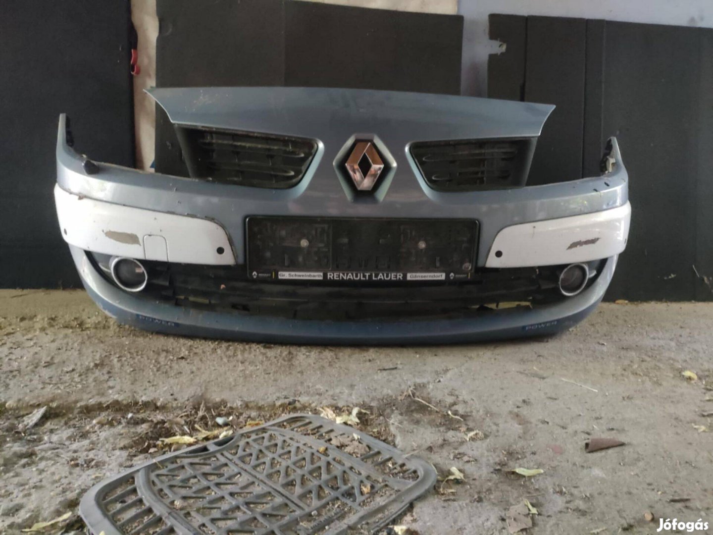 Renault Scenic 2 FL első lökhárító löklap