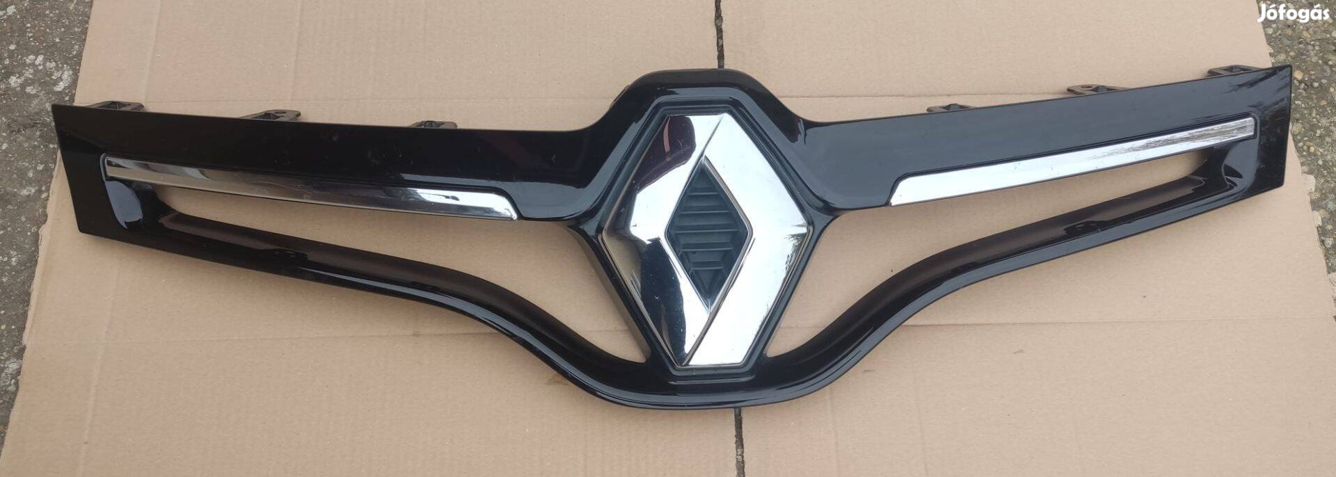 Renault Scenic 3 III renault jel a tartóval + hűtő díszrács