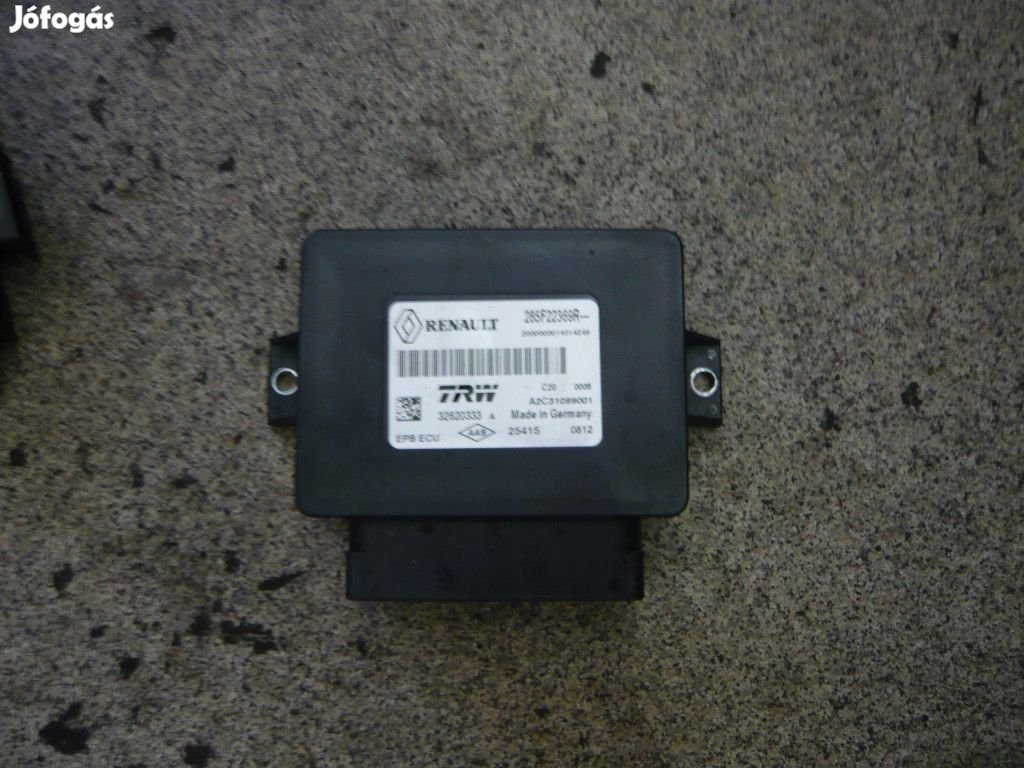Renault Scenic Elektromos kézifék modul 285F22369R