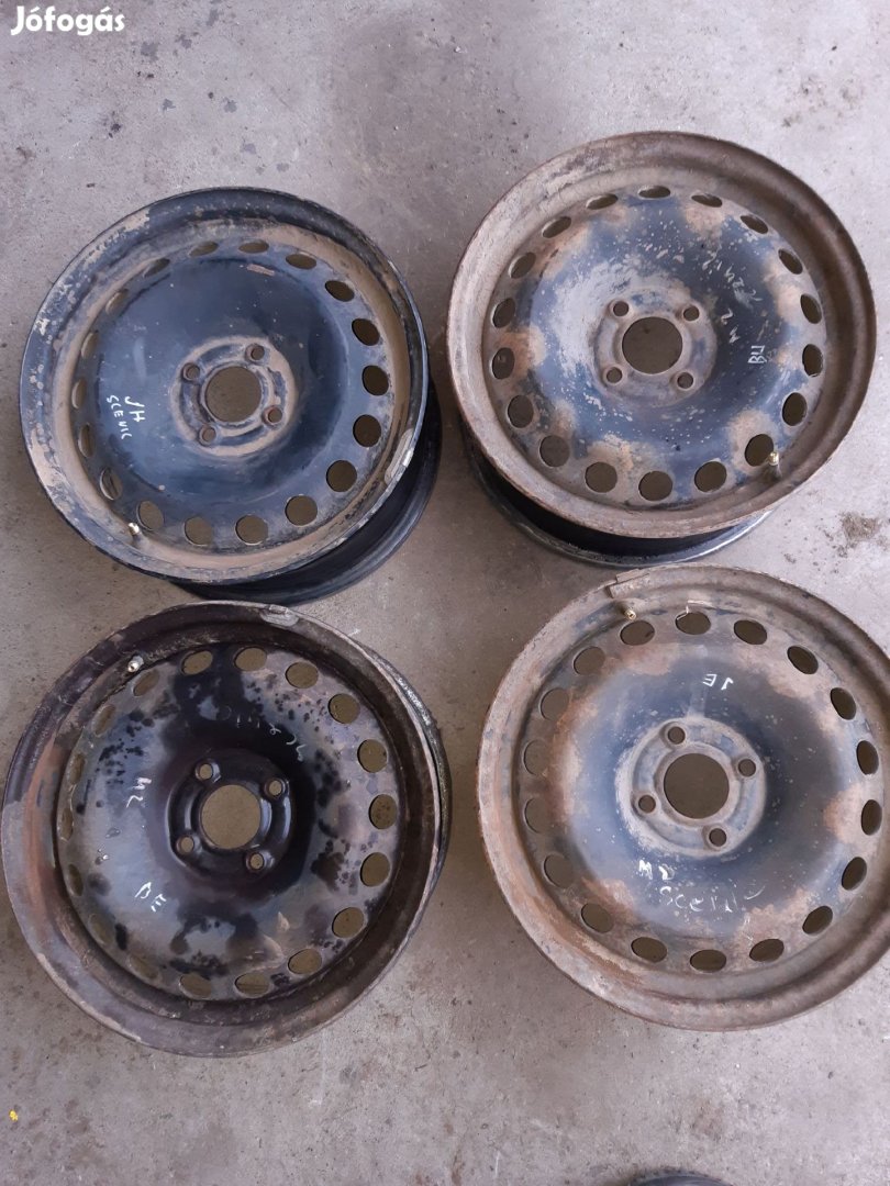 Renault Scenic II Acél Felni Garnitúra