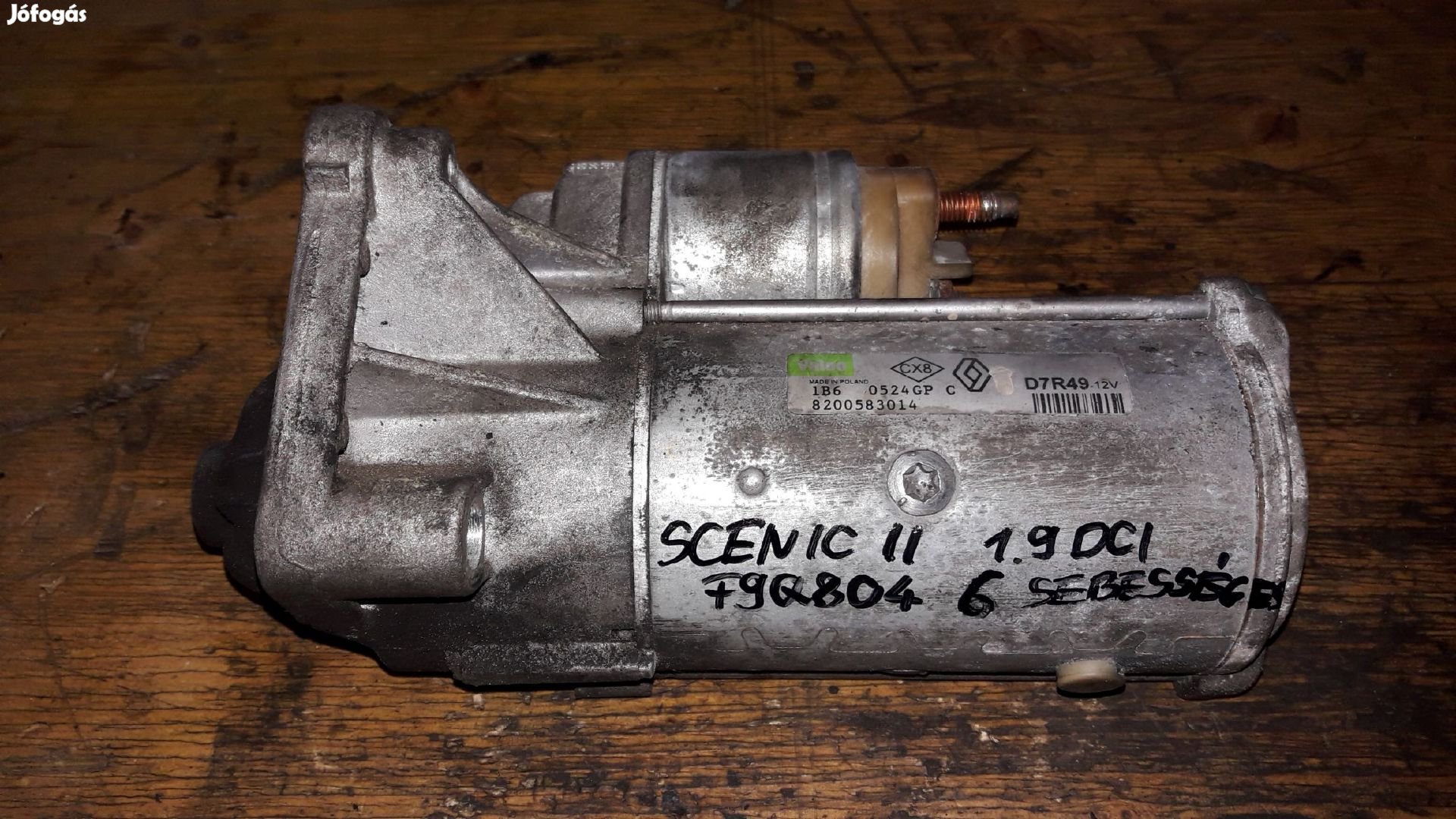 Renault Scenic II Önindító