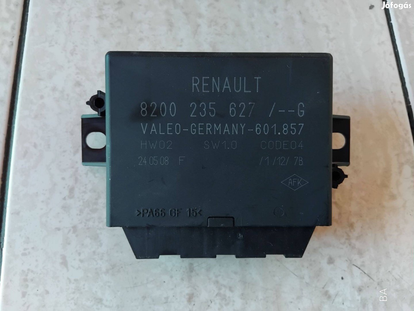 Renault Scenic II Tolatóradar Elektronika 8200235627