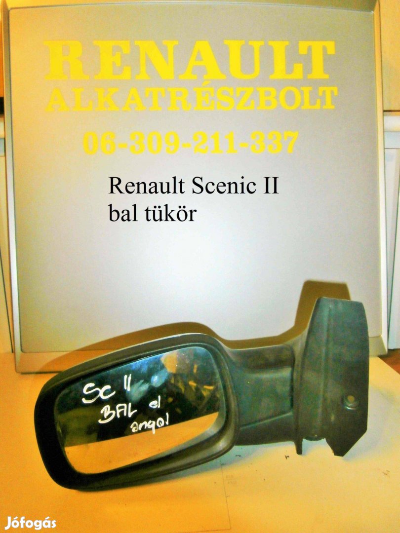 Renault Scenic II bal tükör