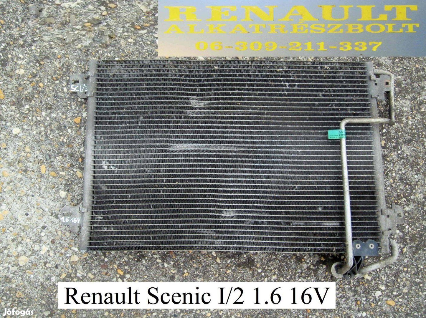 Renault Scenic I/2 1.6 16V klímahűtő