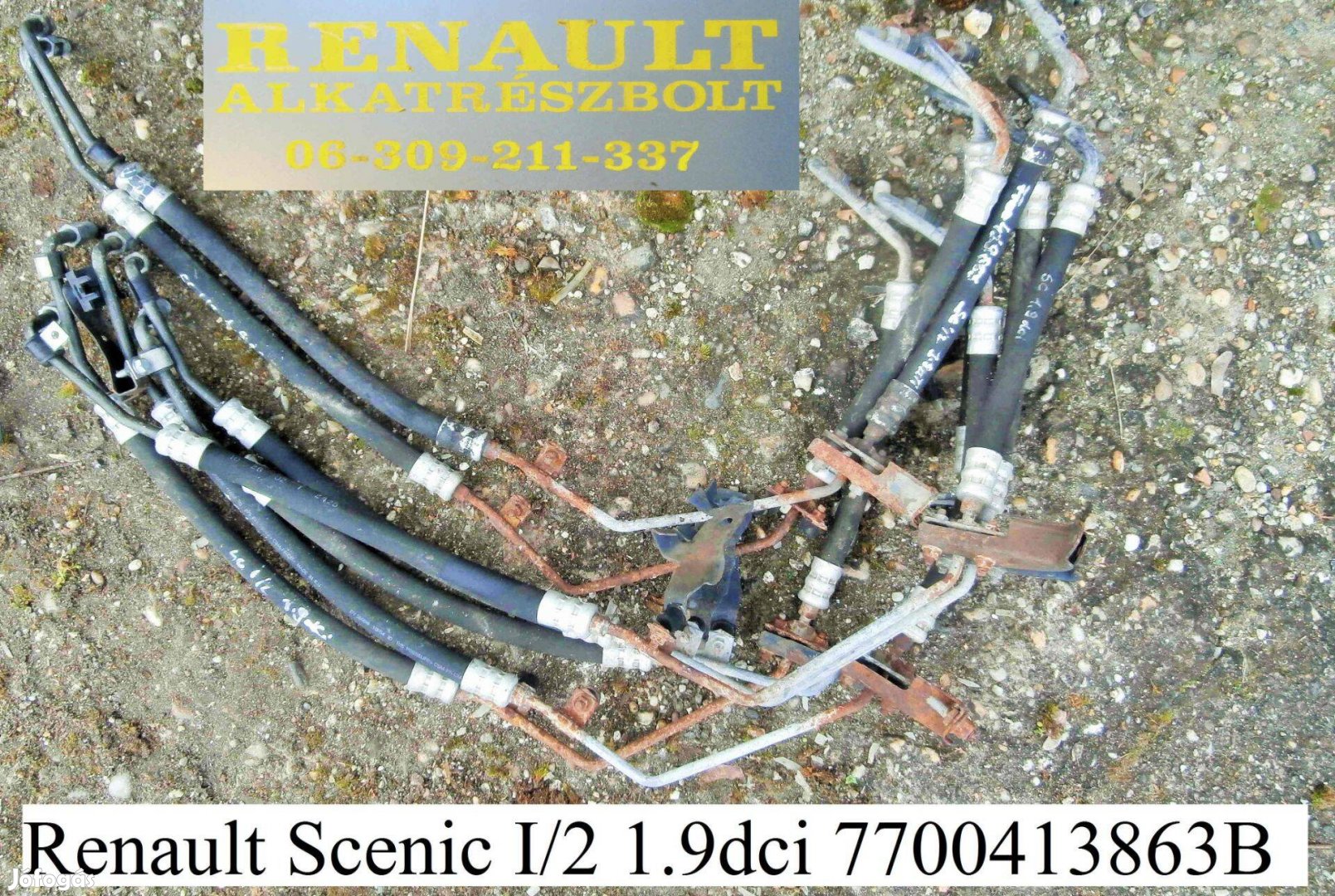 Renault Scenic I/2 1.9dci 7700413863B szervócső
