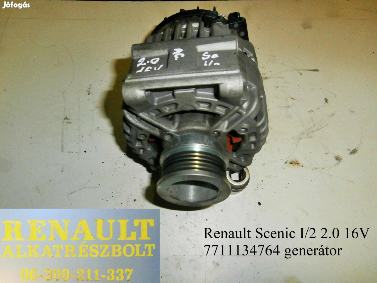Renault Scenic I.2 2.0 16V 7711134764 generátor