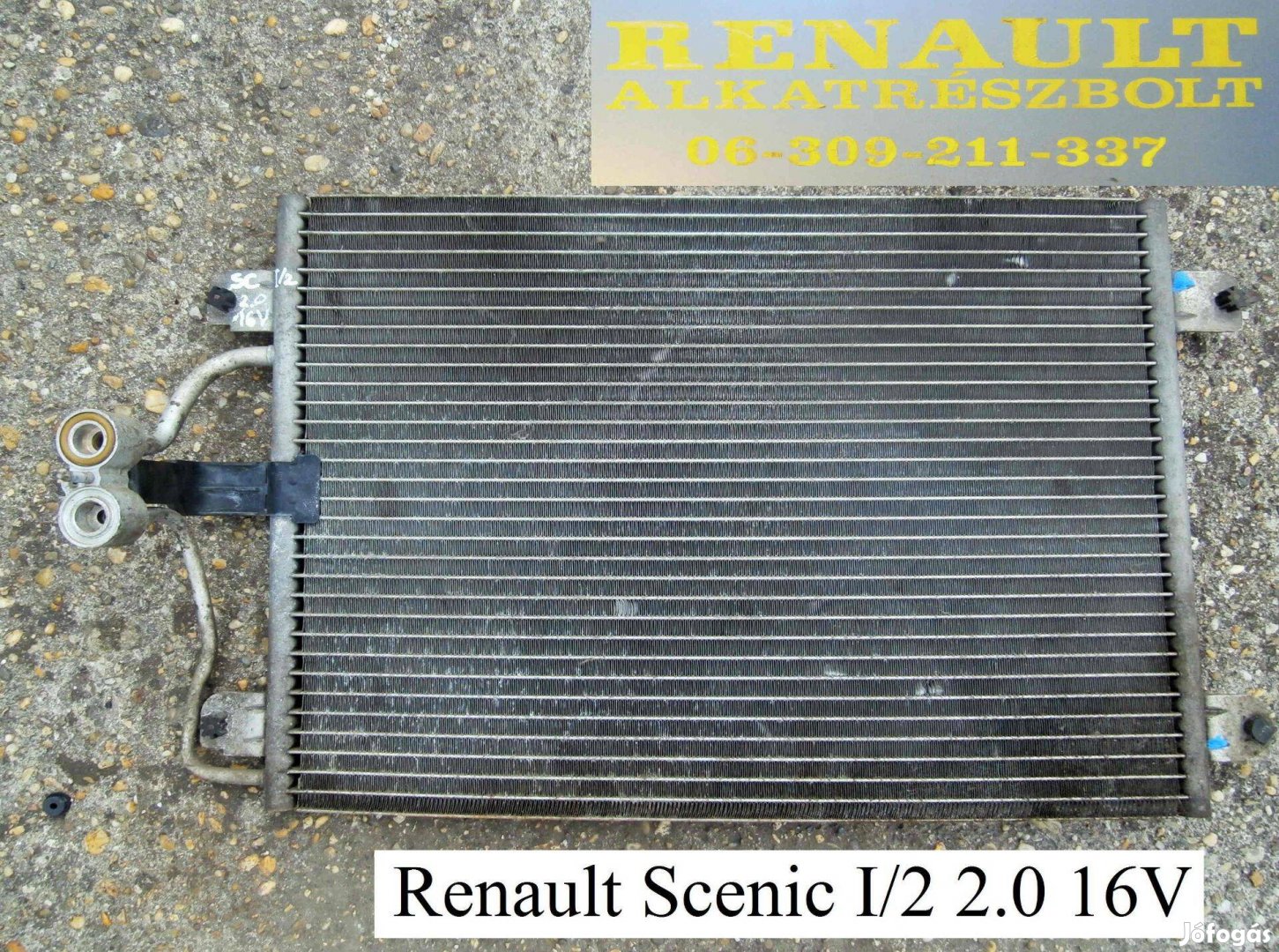 Renault Scenic I/2 2.0 16V klímahűtő