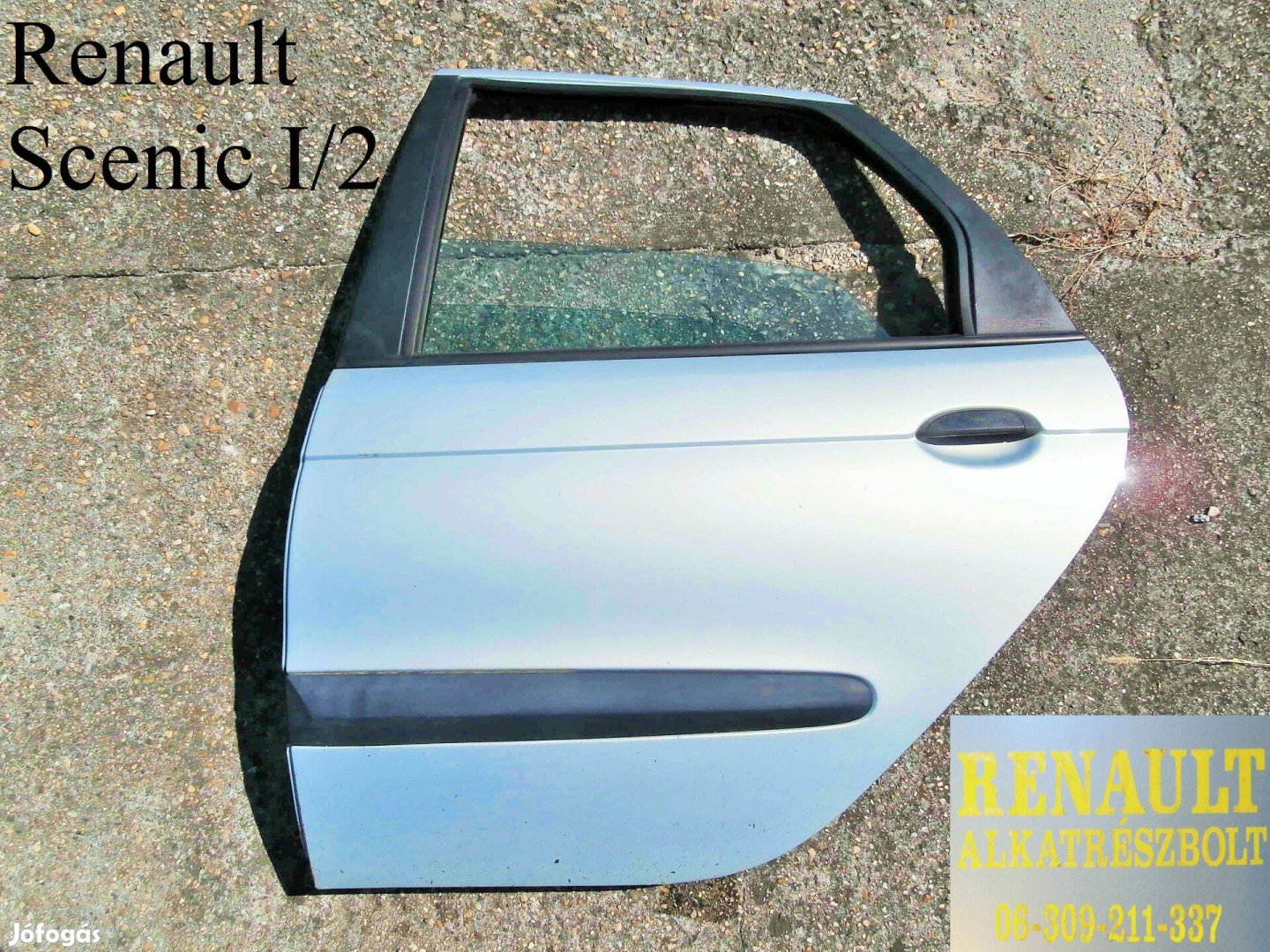 Renault Scenic I/2 bal hátsó ajtó