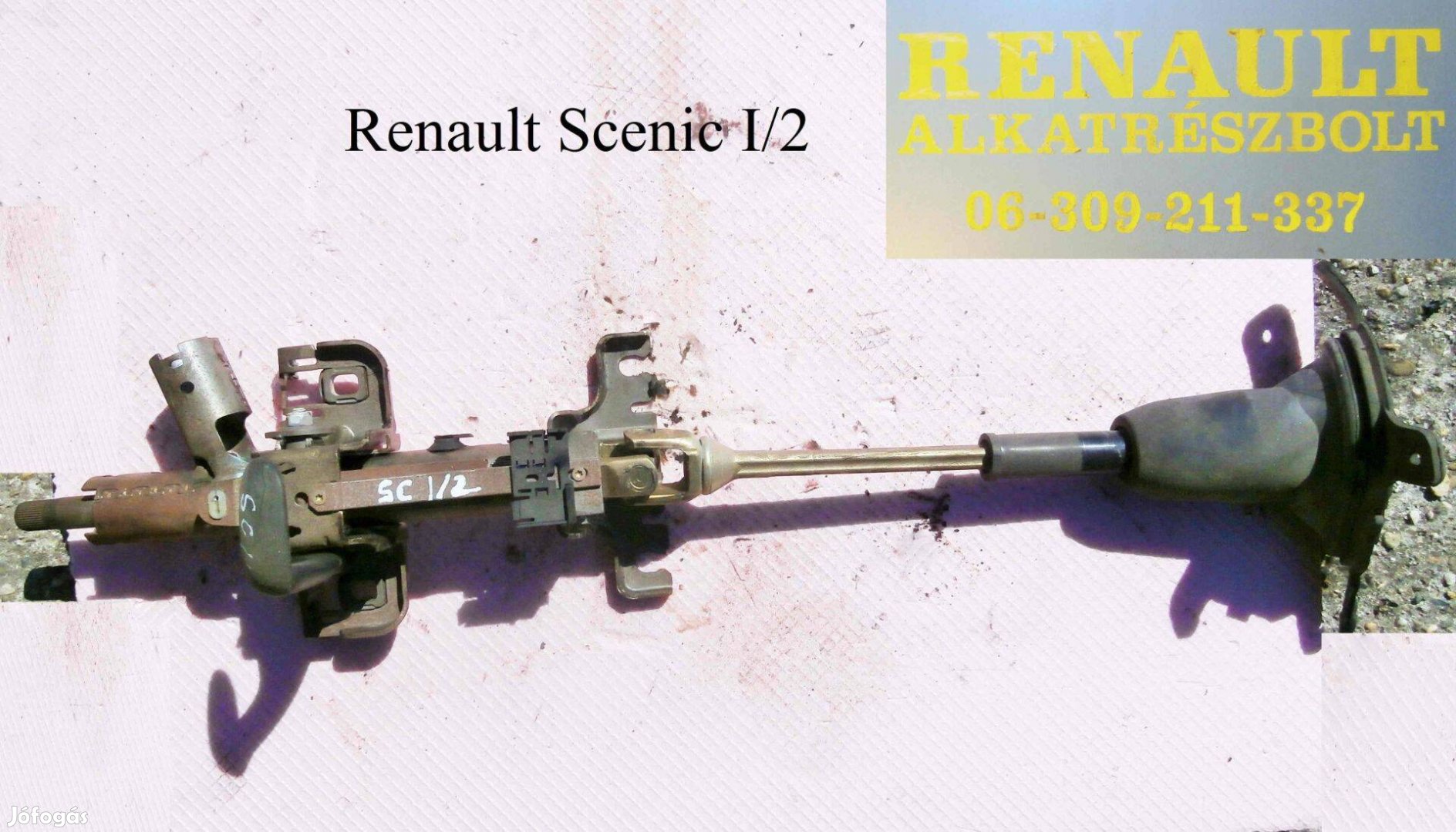 Renault Scenic I/2 kormányoszlop
