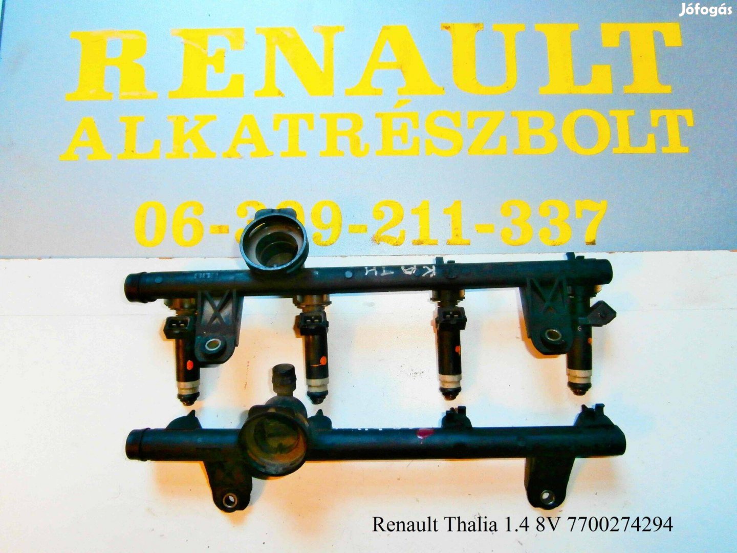 Renault Thalia 1.4 8V 7700274294 injektor, injektor híd