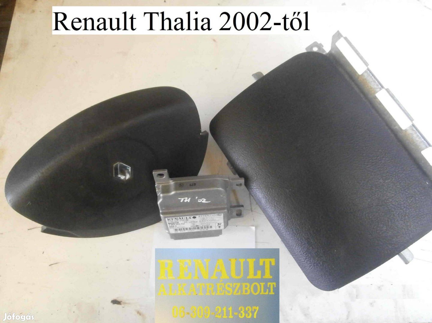 Renault Thalia 2002től légzsák szett