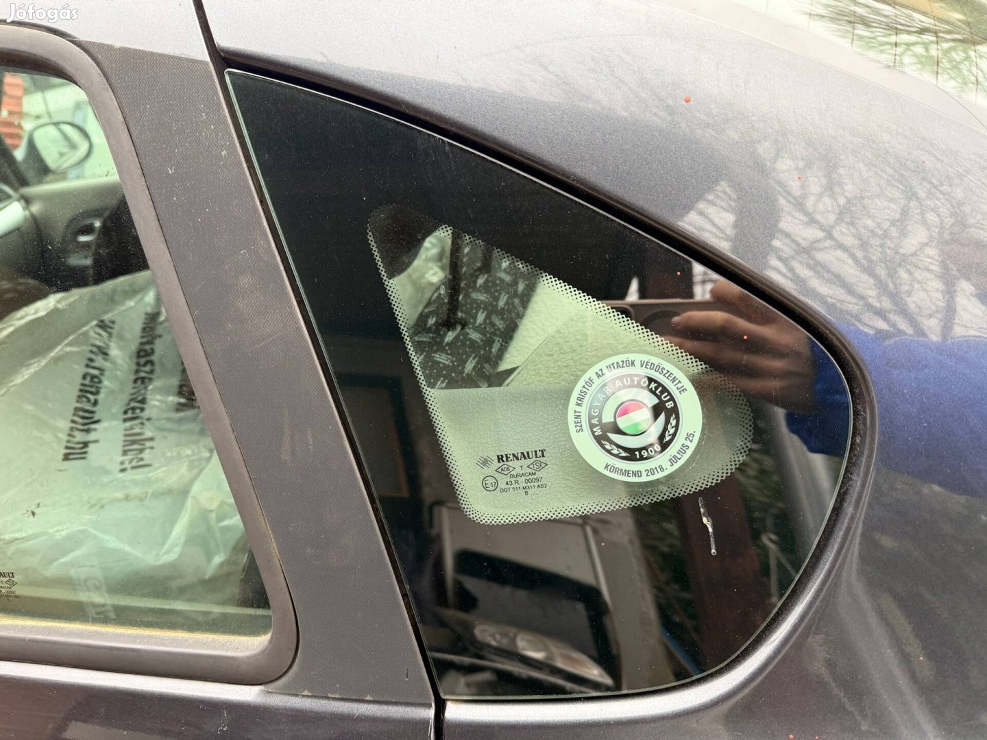 Renault Thalia I 1.2 16 V bal hátsó fix üveg 