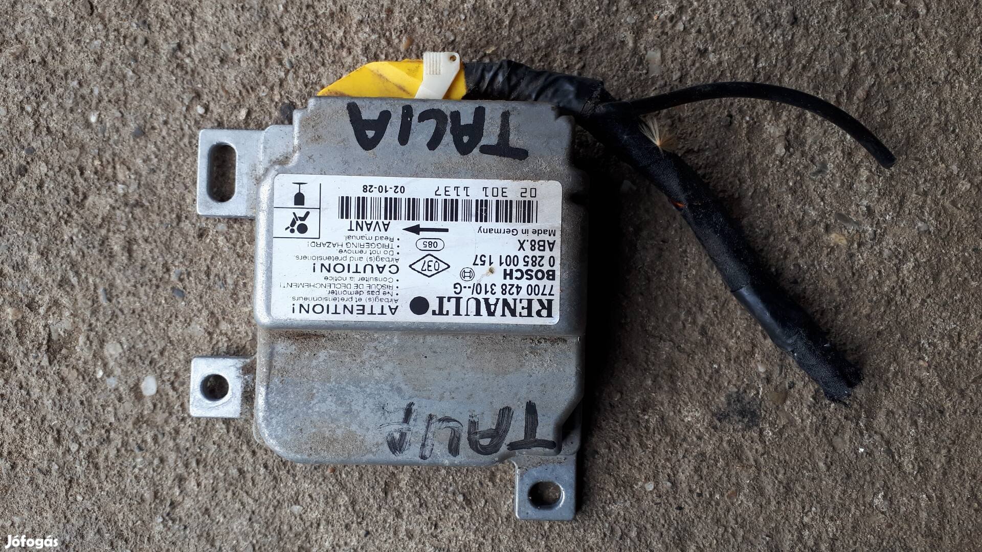Renault Thalia  2004  légzsák indító csatlakozóval  7700428310G
