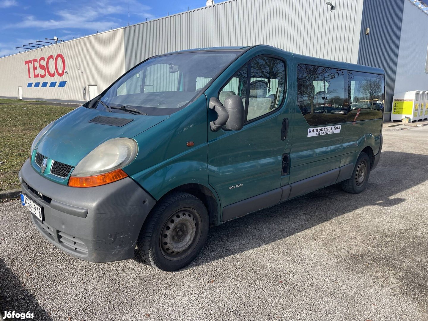 Renault Trafic 1.9dci 9 fős kisbusz