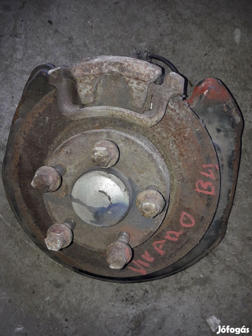 Renault Trafic Bal Hátsó Csonkállvány Kerékaggyal Féknyereg