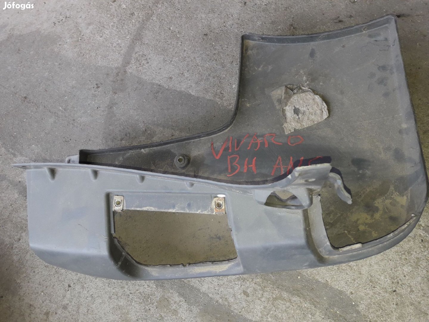 Renault Trafic Bal Hátsó Lökhárító Elem