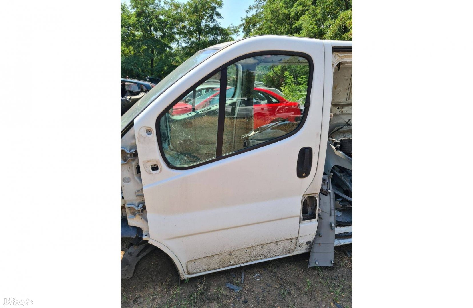 Renault Trafic Opel Vivaro Nissan Primastar bal első ajtó 2004