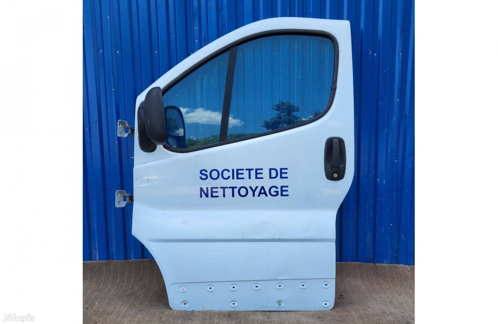 Renault Trafic Opel Vivaro Nissan Primastar bal első ajtó rozsdamentes