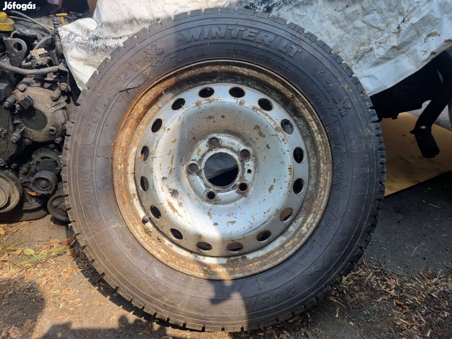 Renault Trafic Opel Vivaro Primastar gyári lemezfelni 16