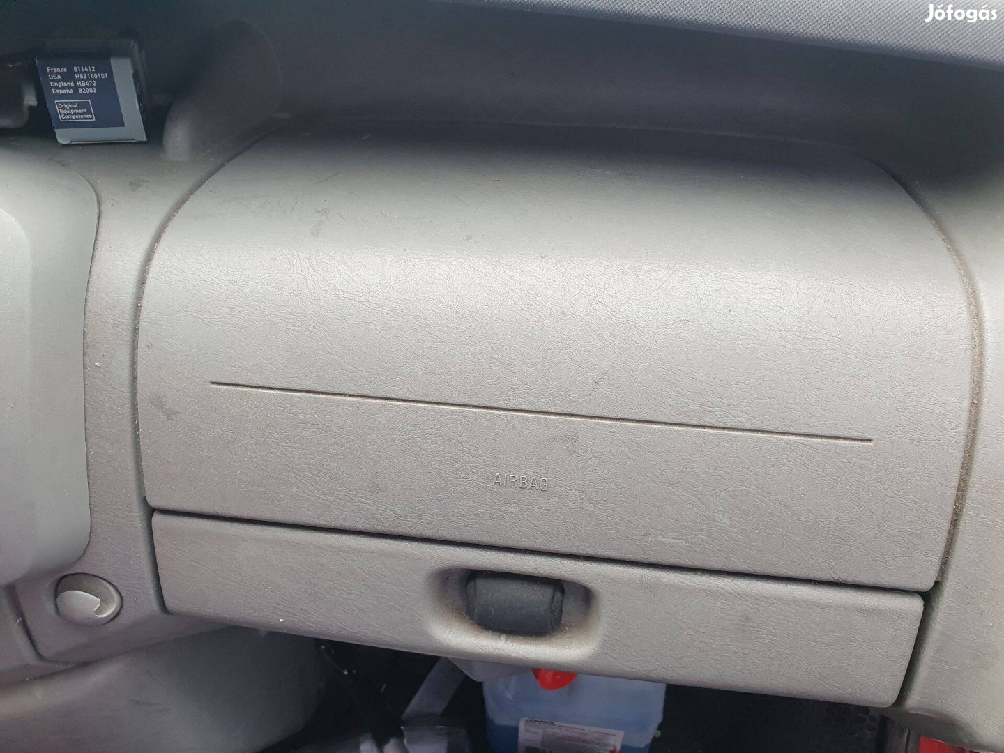 Renault Trafic Vivaro Primastar légzsák jobb első