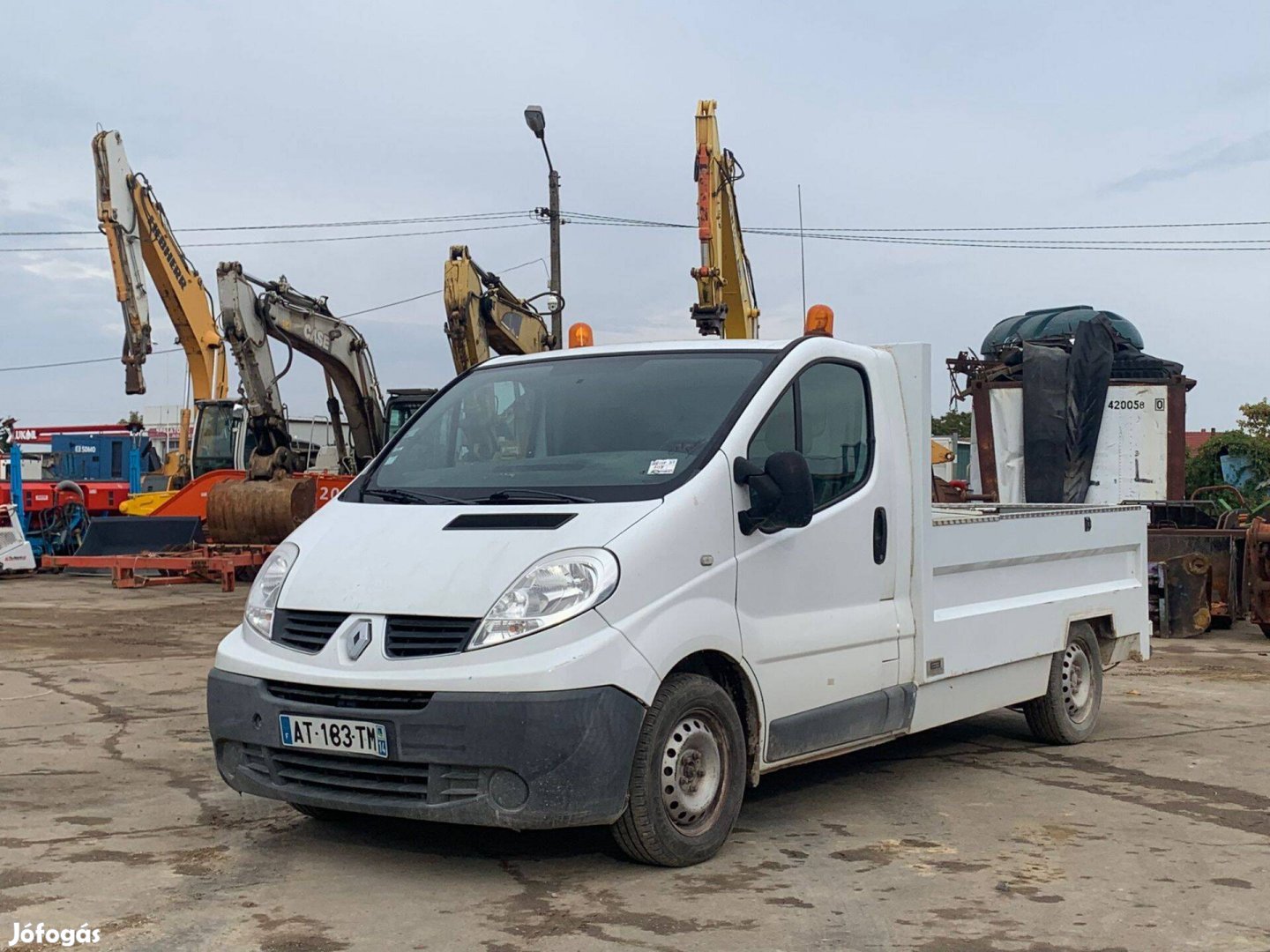 Renault Trafic platós haszongépjármű