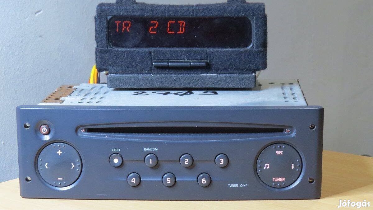 Renault Tuner List gyári Clio Thalia cd rádió fejegység