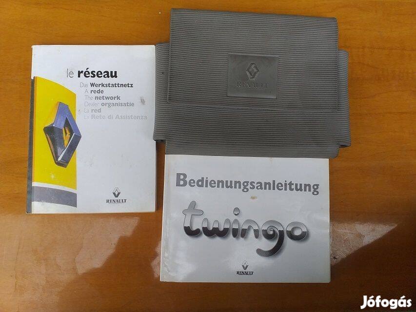 Renault Twingo 1998 gyári kezelési útmutató német nyelvű