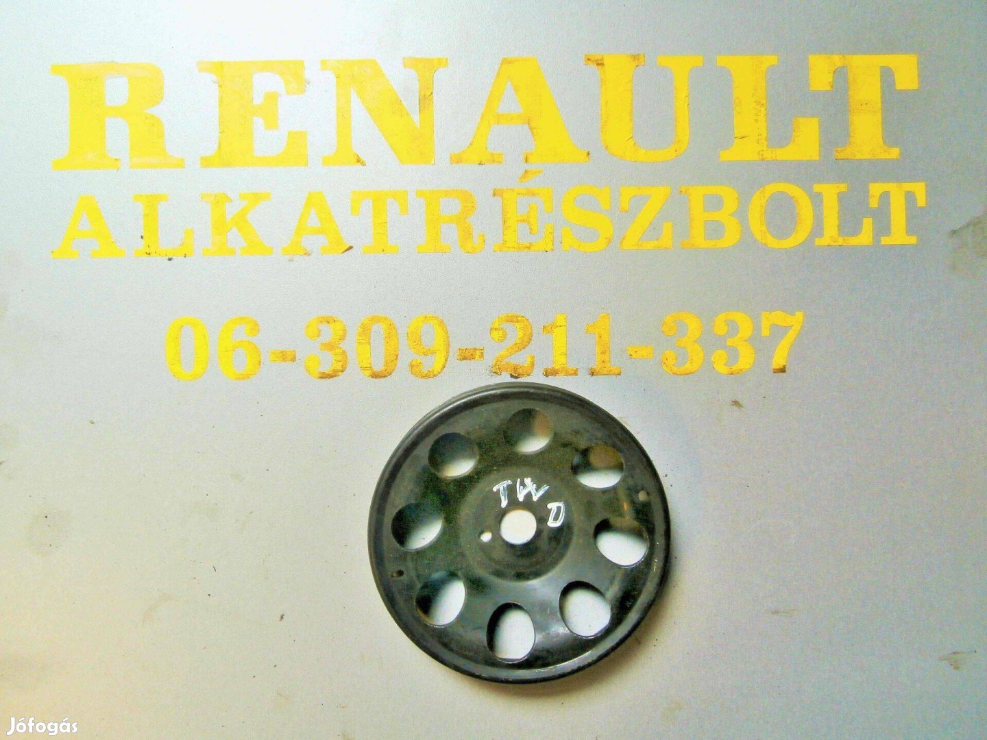 Renault Twingo 1.2 8V 872471B főtengely ékszíjtárcsa