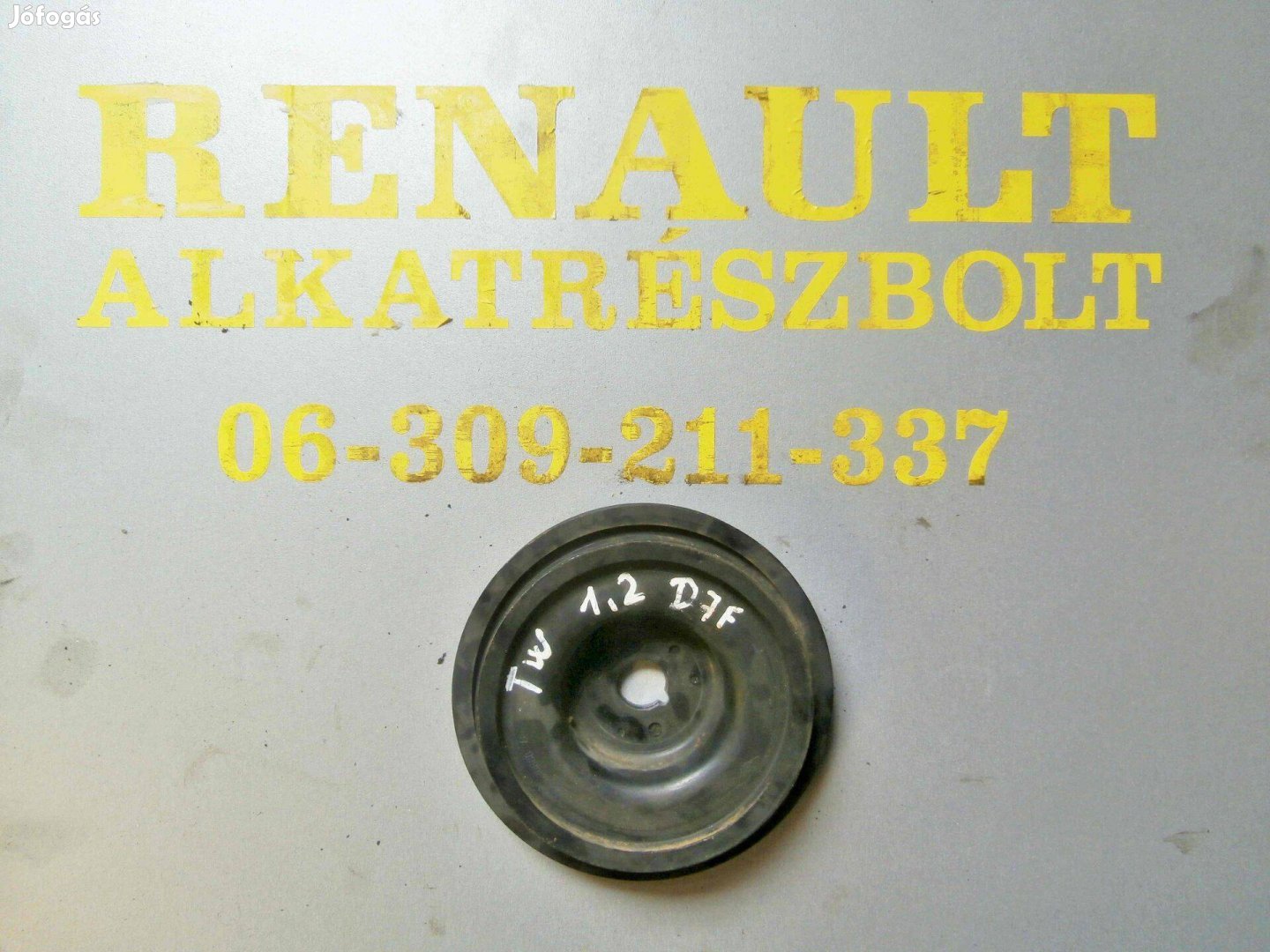 Renault Twingo 1.2 8V D7F 036888 főtengely ékszíjtárcsa