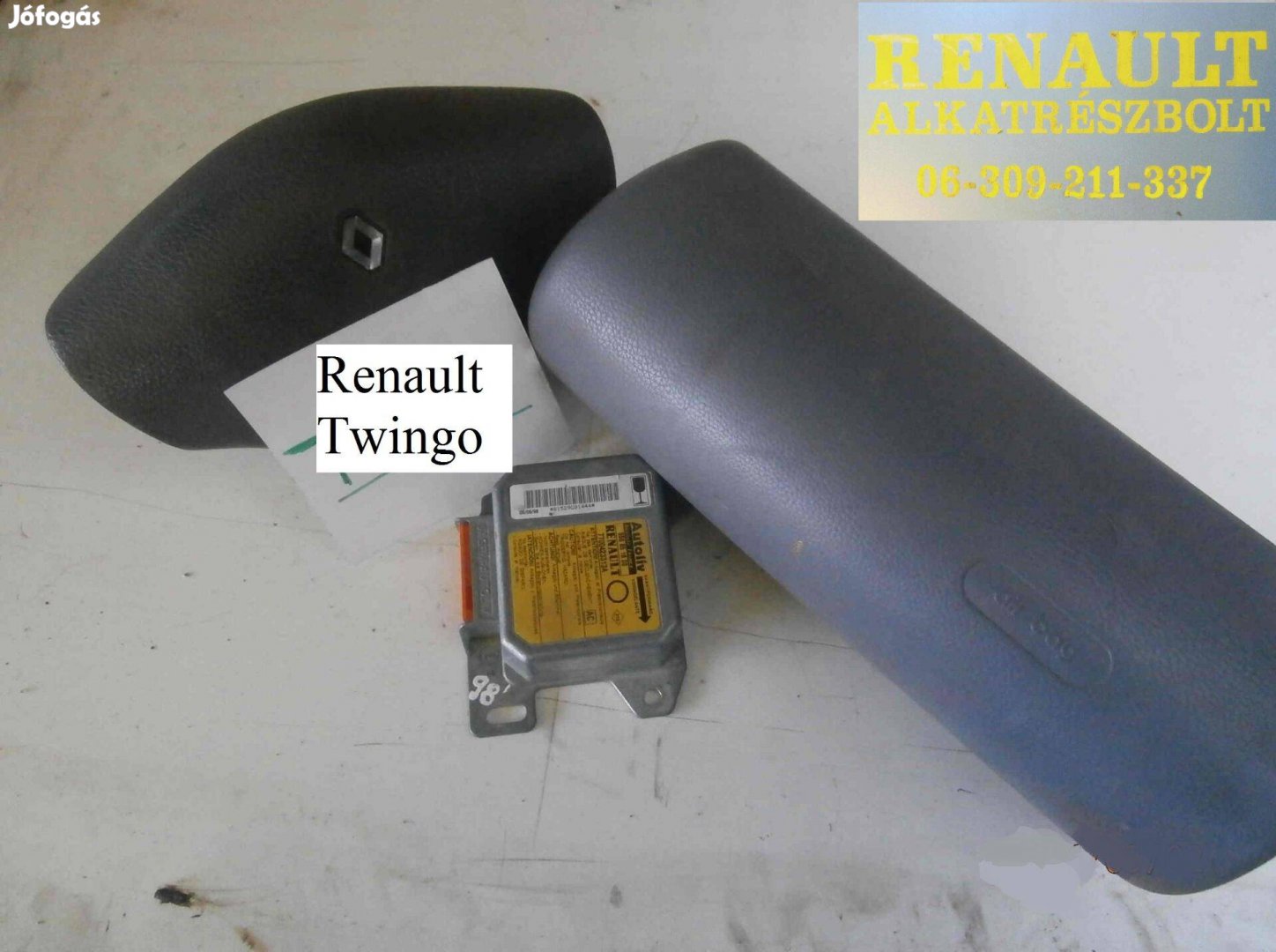 Renault Twingo 2001ig légzsák szett