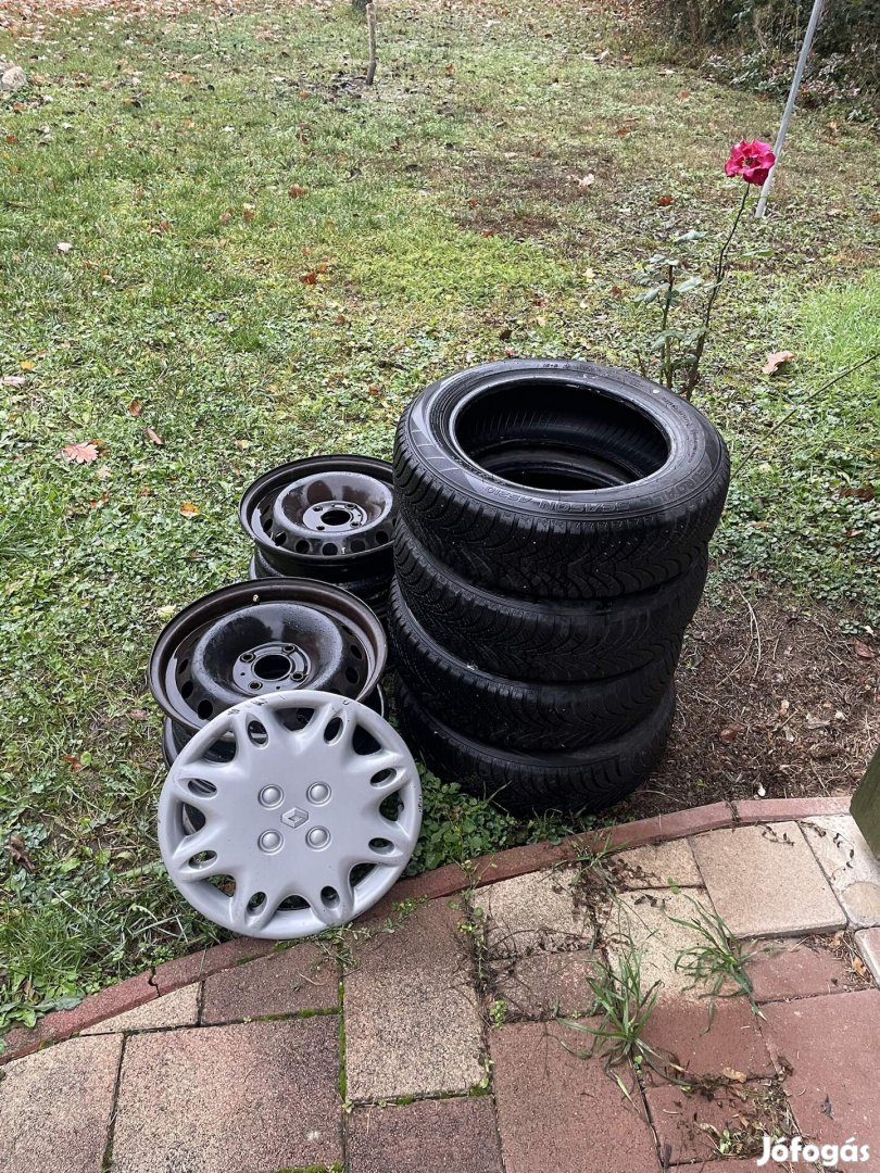 Renault Twingo I - 4 db felni, gumi dísztárcsa