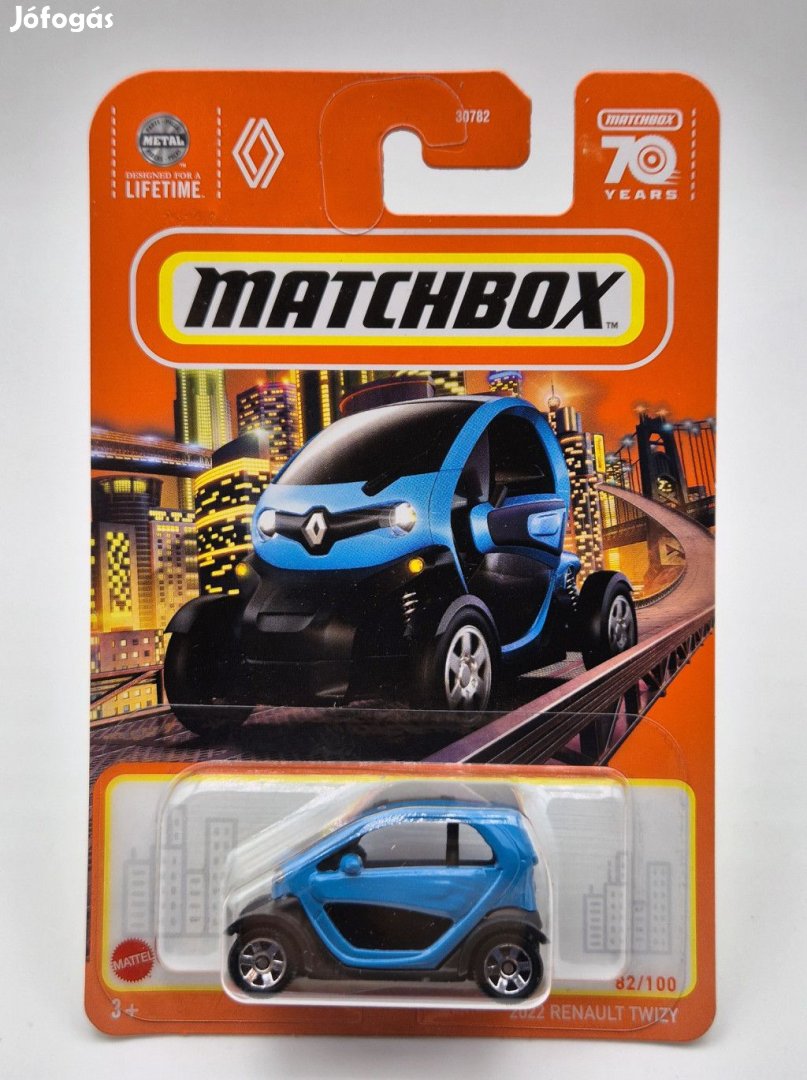 Renault Twizy (2022) - 2023 82/100 - hosszú kártyás -  Matchbox - 1:6