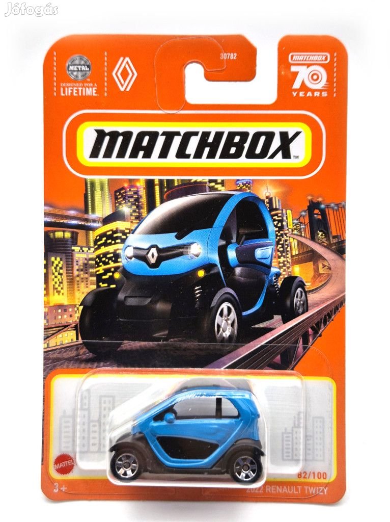 Renault Twizy (2022) - 2023 82/100 - hosszú kártyás -  Matchbox - 1:6