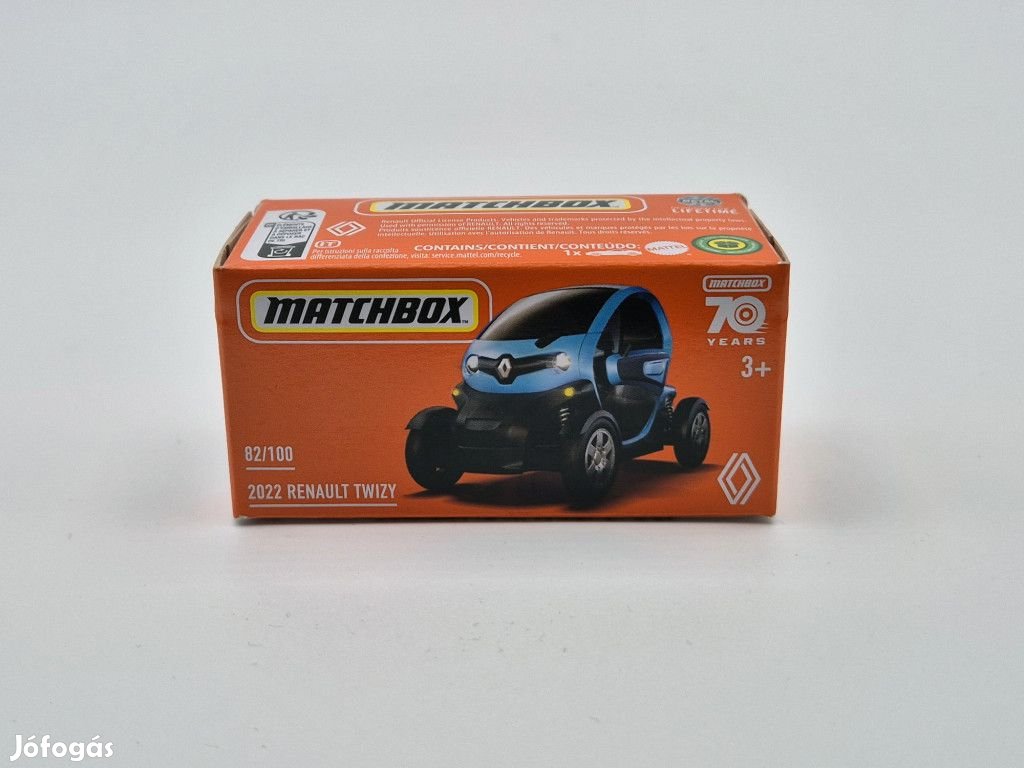 Renault Twizy (2022) - 82/100 -  Matchbox - 1:64