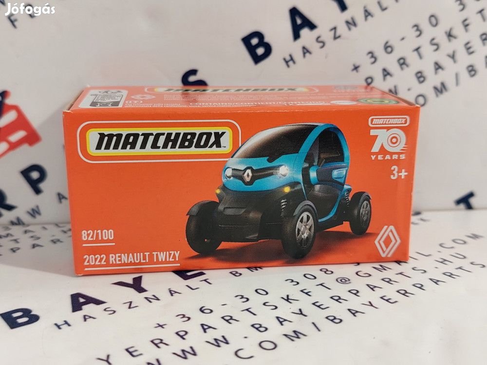 Renault Twizy (2022) - 82/100 -  Matchbox - 1:64