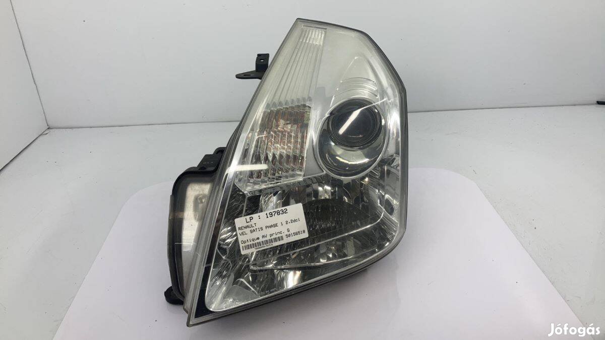Renault Vel Satis bal első fényszóró lámpa