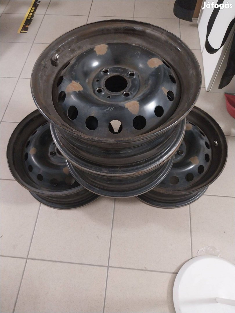 Renault Zoe acélfelni 15 col 4x100