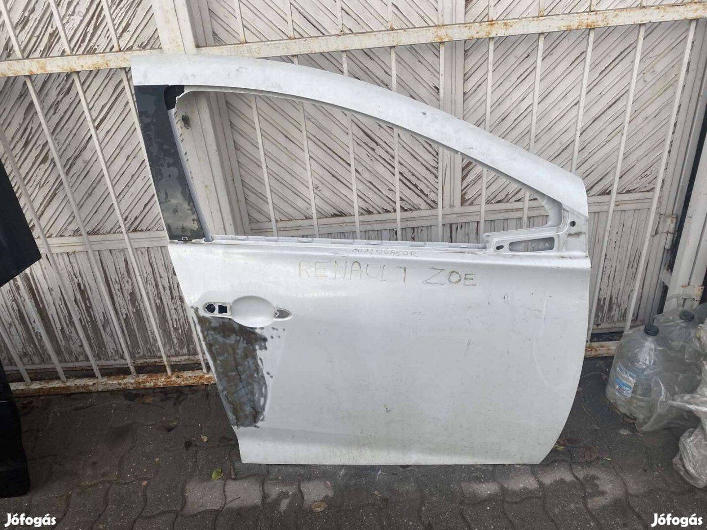 Renault Zoe bontott jobb első ajtó eladó. Cikkszám:801106450R