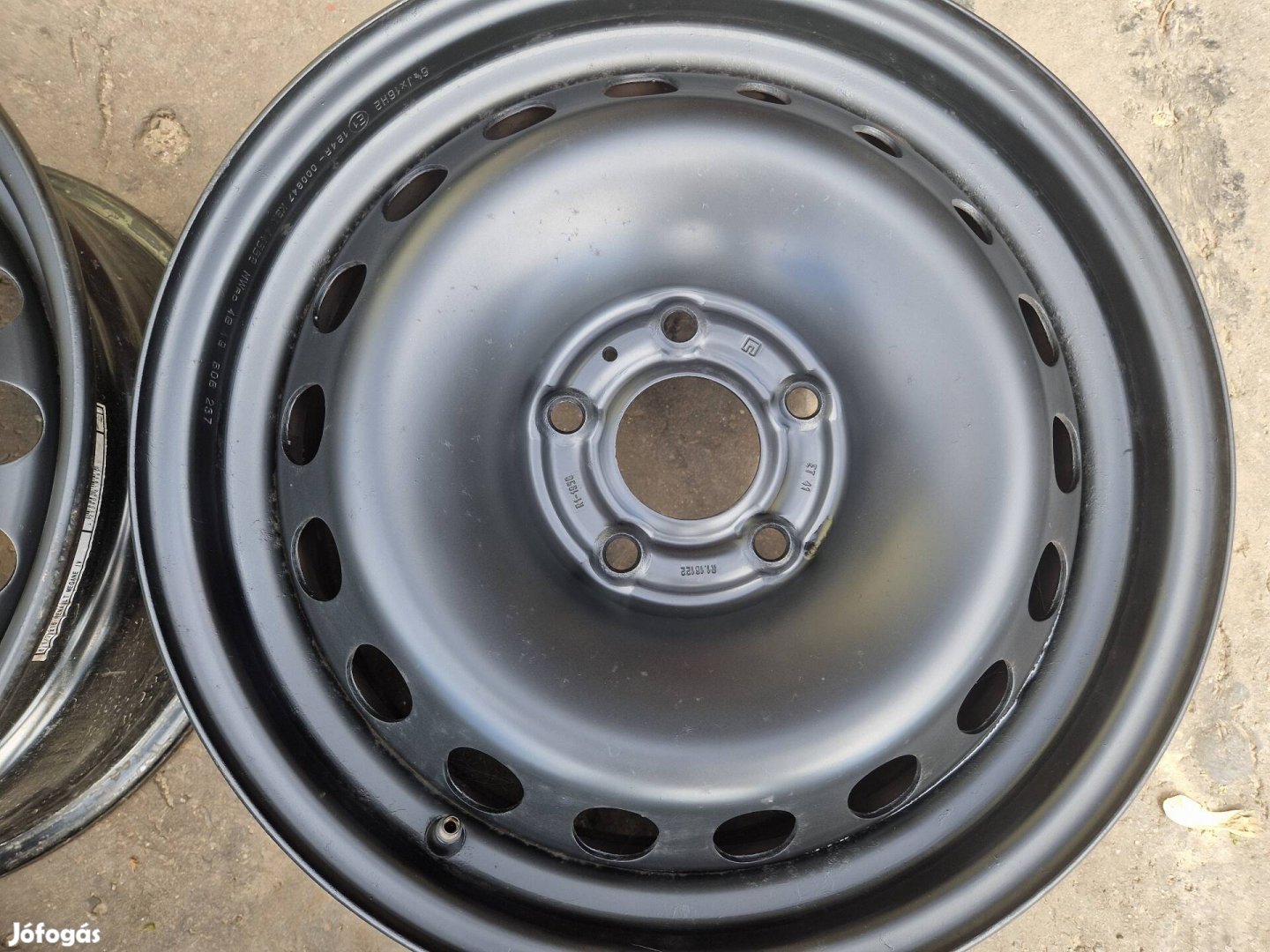 Renault  5x114.3  16 coll lemez garnitúra tpms szenzorokkal