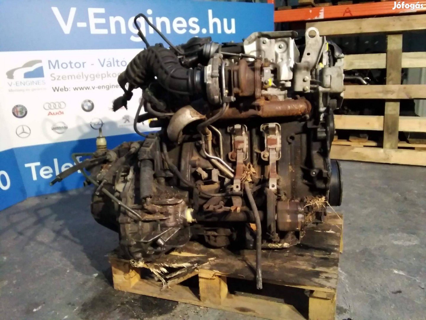 Renault/ Laguna M9RG742 2.0 DCI Flh bontott motor