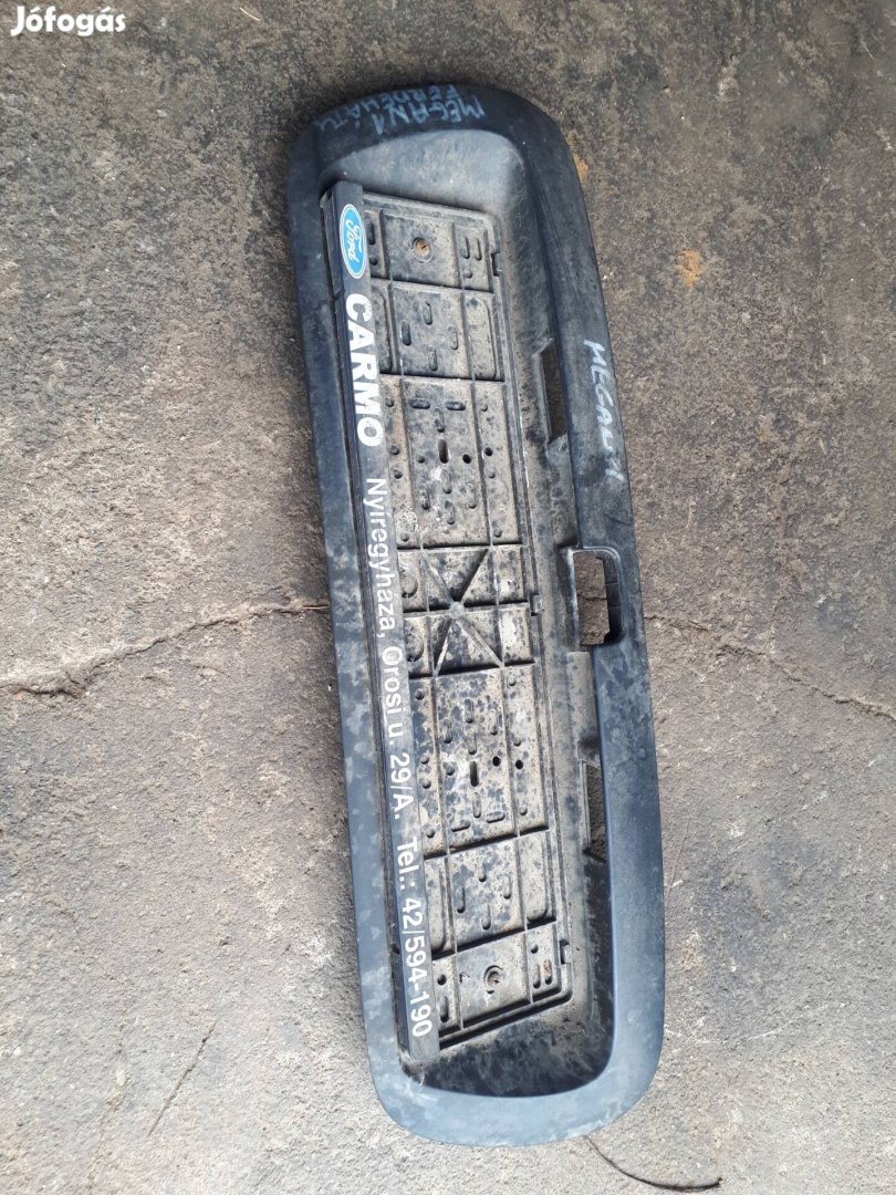 Renault  Megane 1,  1998, 5 ajtós hátsó  rendszám keret 7700834111
