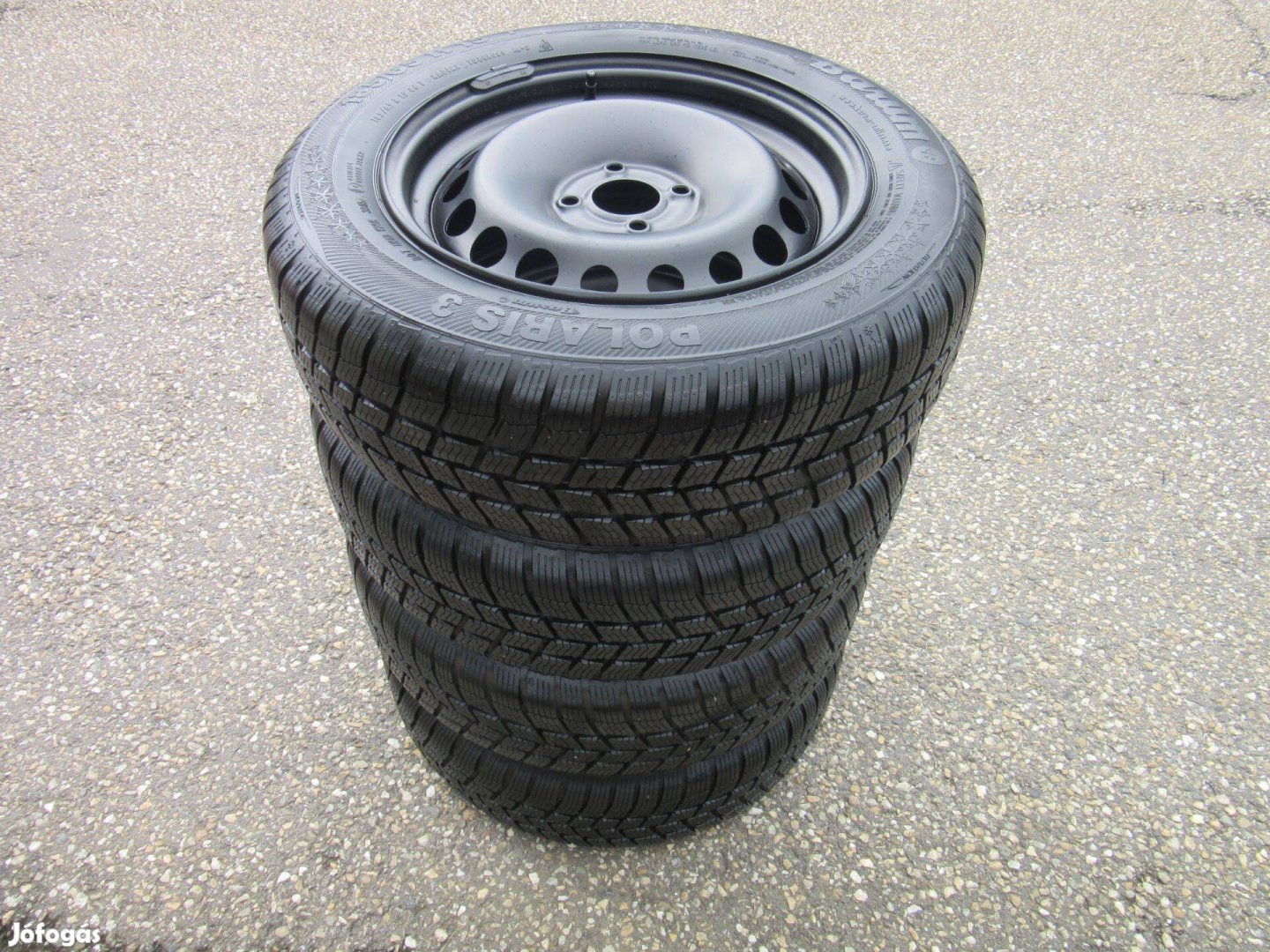 Renault acélfelni  185/65 R 15 Barum téli gumival eladó