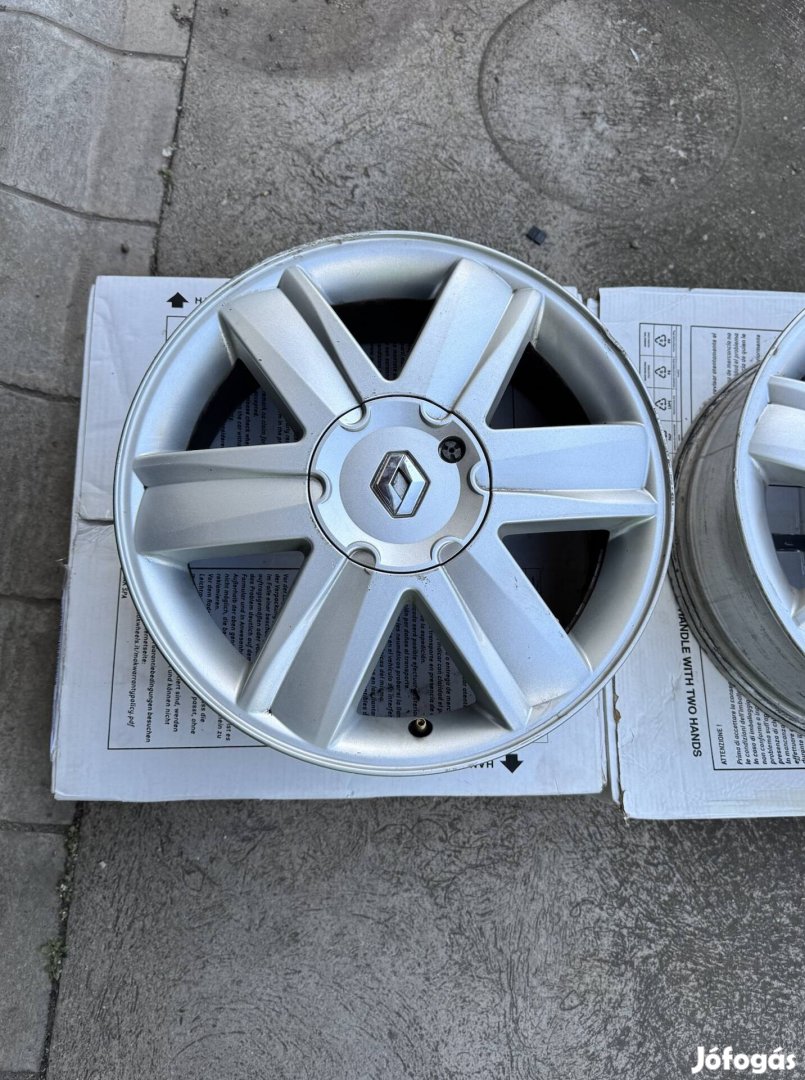 Renault alufelni szett 16", 4x100, ET49, 6.5J
