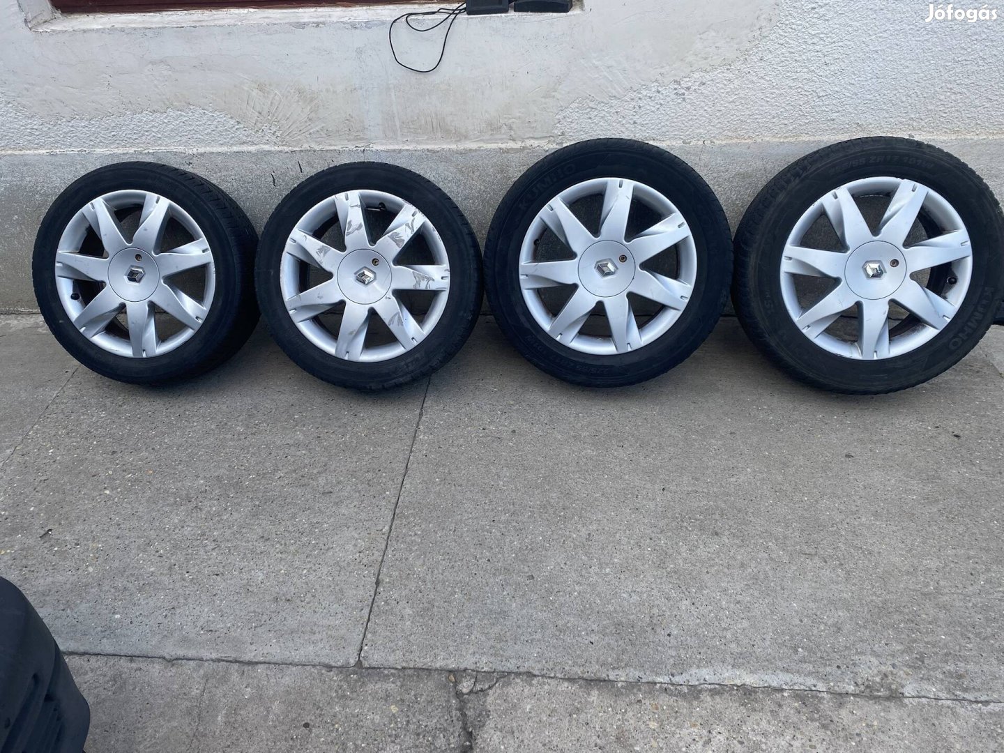Renault alufelni szett 4x100 17-es