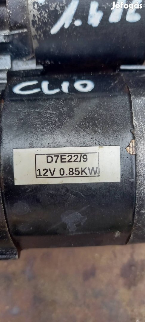 Renault clio 1.4 16v önindító 