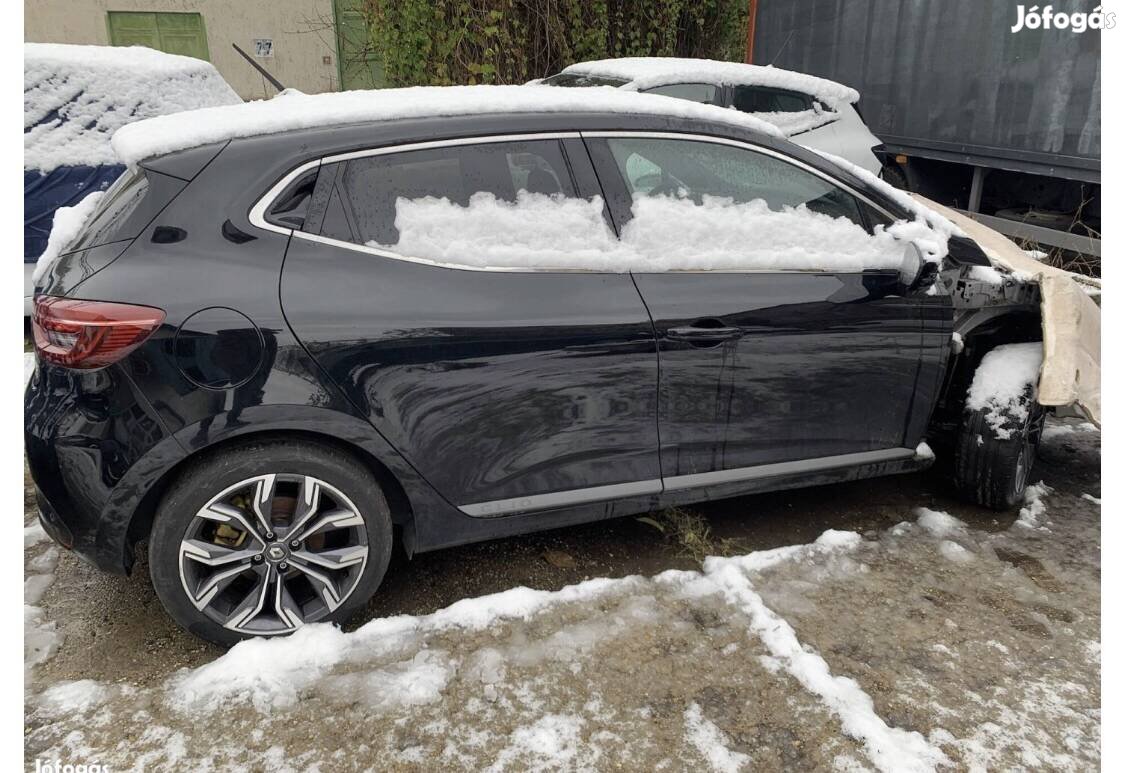 Renault clio V 5 jobb első hátsó ajtó fekete