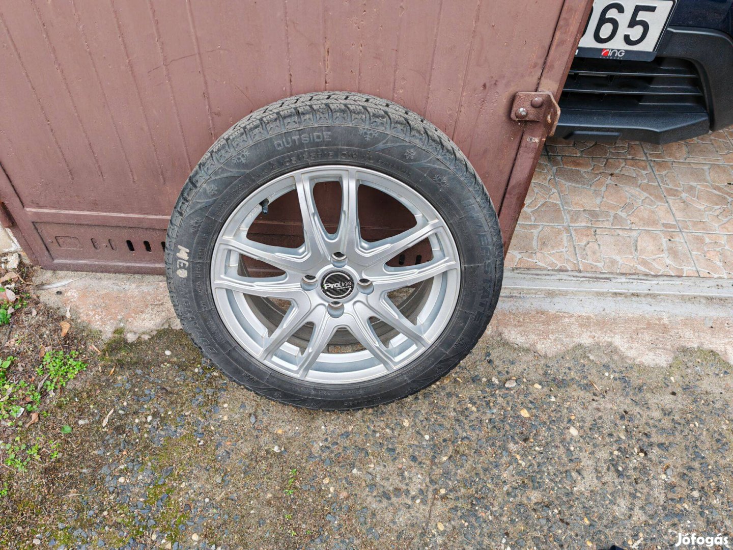 Renault clio alufelni téligumikkal eladó