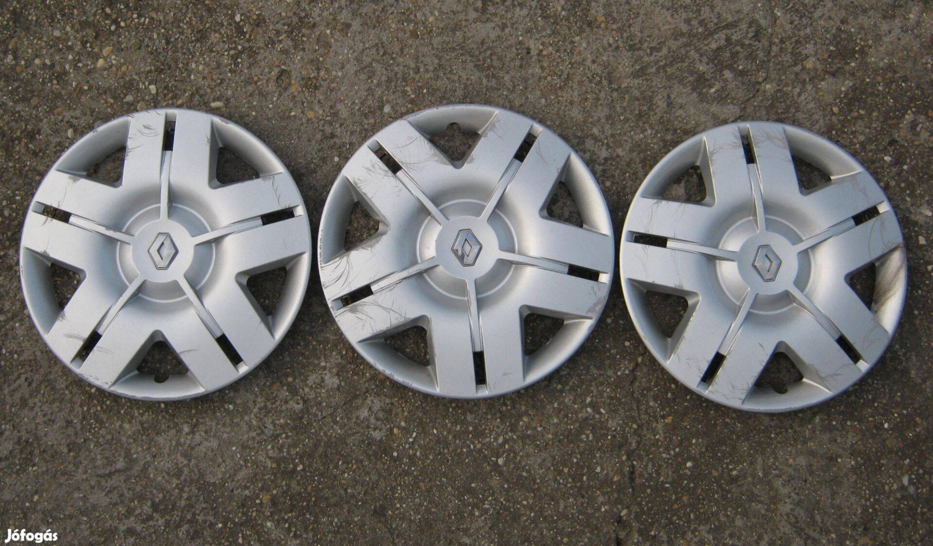 Renault dísztárcsa eredeti, 16 coll 3db