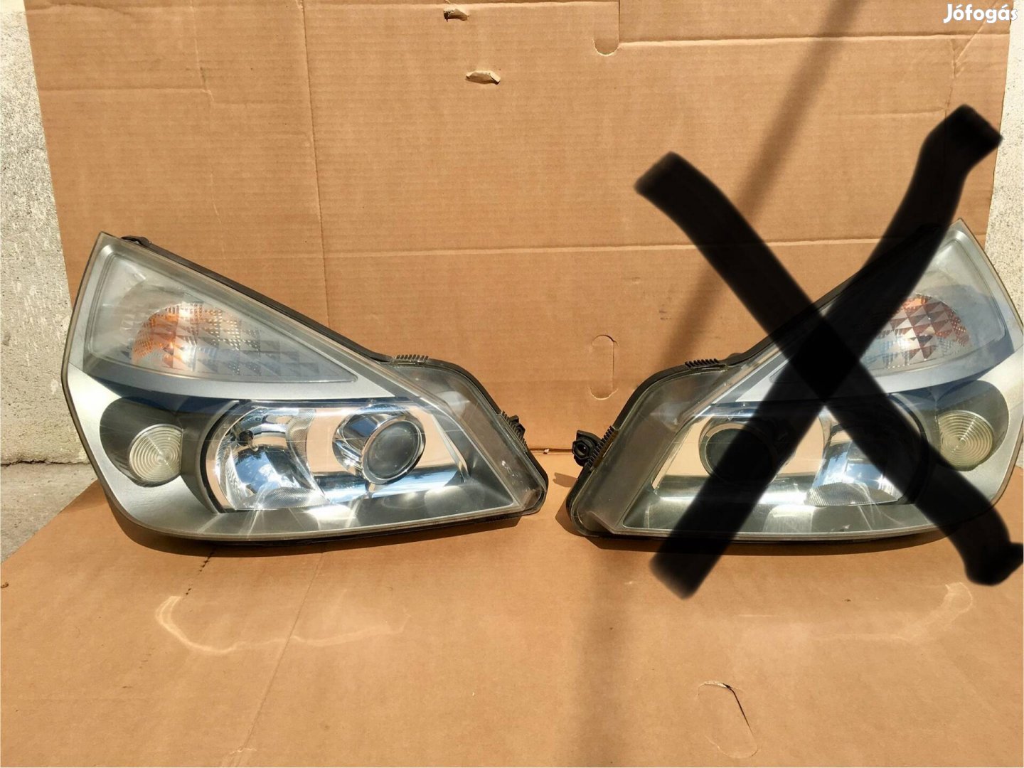 Renault espace4 jobb xenon fényszóró 2003-2006
