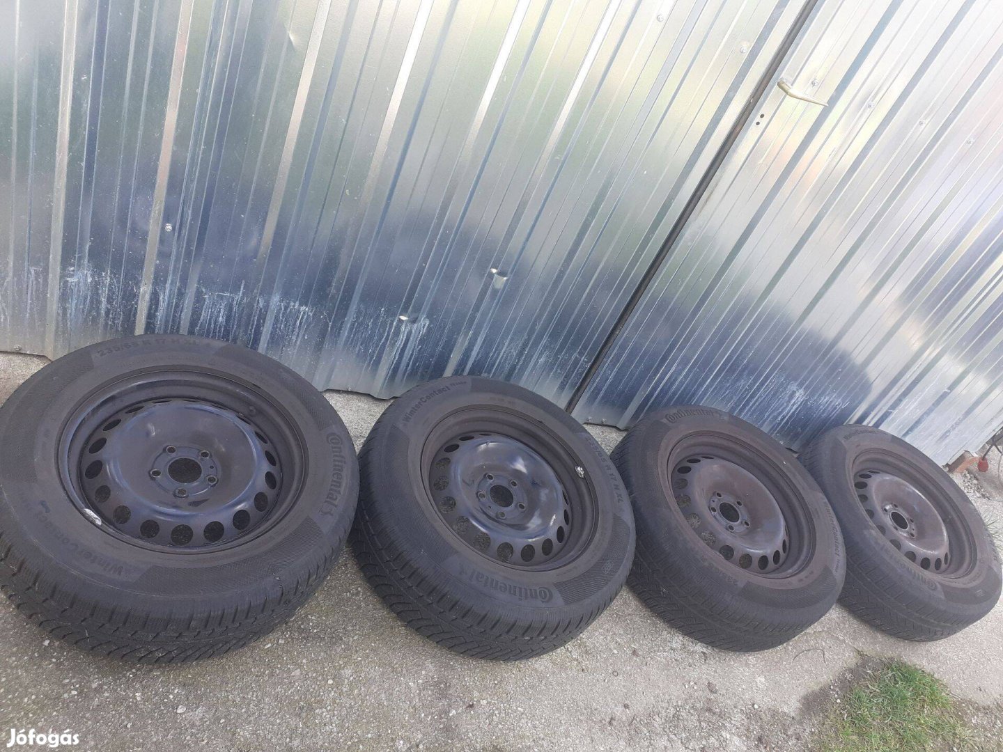 Renault espace lemezfelni szett téli gumikkal, 235/65 R17